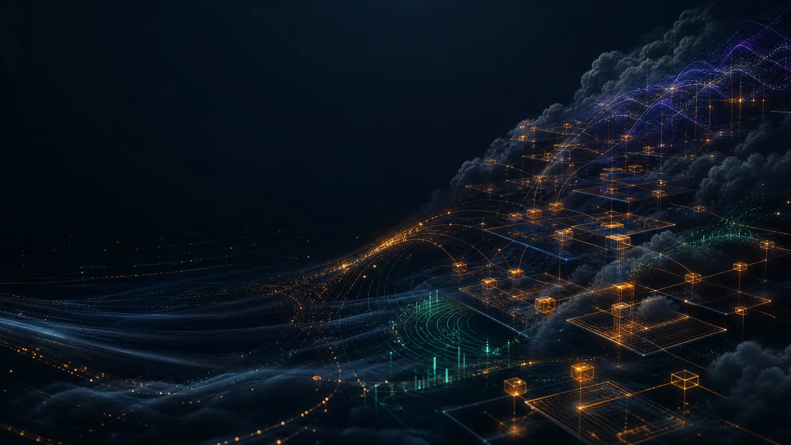 Enterprise data center representing Cloud, DevOps and Kubernetes operations